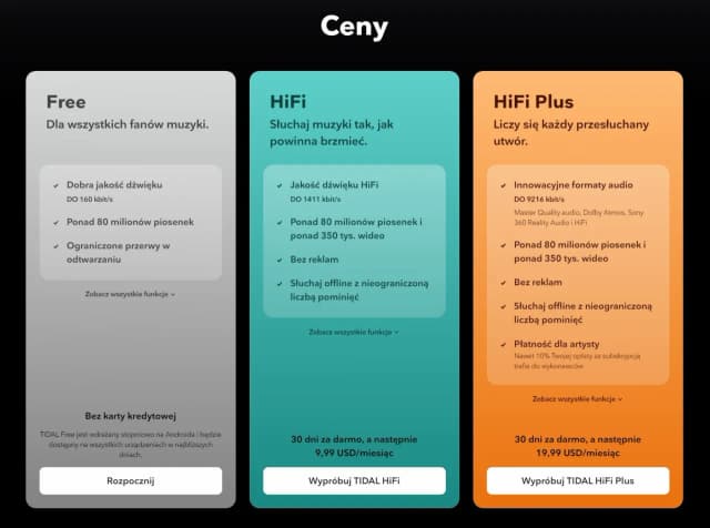 Czy Tidal jest darmowy? Poznaj szczegóły i ukryte koszty subskrypcji Czy Tidal jest darmowy? Poznaj szczegóły i ukryte koszty subskrypcji